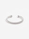 Unisex Silver Cuff Bracelet Aristoteli Bitsiani