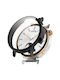 Калъф за Huawei Watch Gt 4 41mm с интегрирана защитна плочка от PC и закалено стъкло, черен