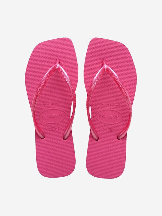 Havaianas Square Σαγιονάρες σε Φούξια Χρώμα