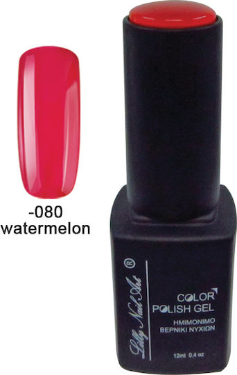 Halbpermanentes Drei-Phasen-Gel-Nagellack 12ml Wassermelone 40504008-080