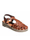 Damenplattformen Tabac Braun