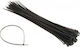 Spacetronik Spacetronik Kabelbinder Kunststoff 500mmx4.8mm in Schwarz Farbe (100 Stück)