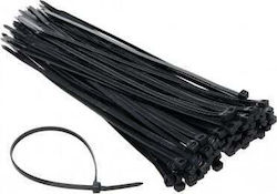 Spacetronik Δεματικά Καλωδίων Πλαστικά 250mmx4.2mm σε Μαύρο χρώμα (100τμχ)