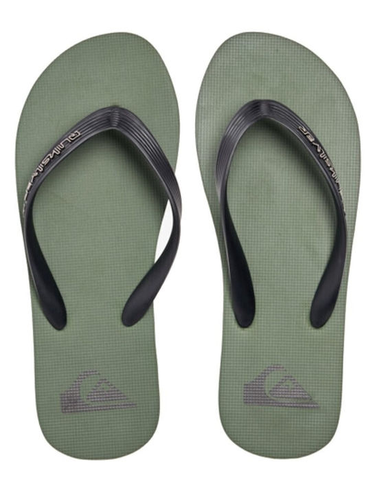 Quiksilver Molokai Core Ανδρικά Flip Flops Πράσινα