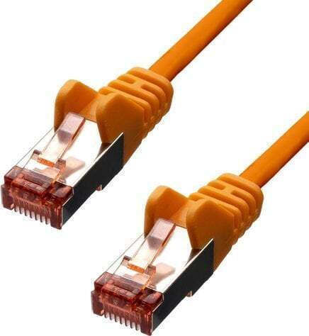 ProXtend F/UTP Cat.6 (Gigabit) Καλώδιο Δικτύου Ethernet 10m Πορτοκαλί