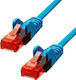 ProXtend U/UTP Cat.6 (Gigabit) Καλώδιο Δικτύου Ethernet 7m Μπλε