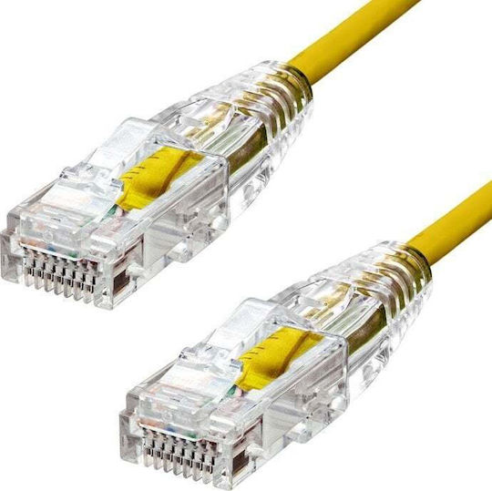 ProXtend U/UTP Cat.6 (Gigabit) Καλώδιο Δικτύου Ethernet 3m Κίτρινο