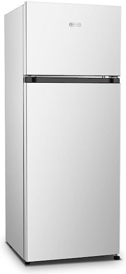 De'Longhi Double Door Refrigerator 206lt H143.6xW55.1xD54.2cm White D55TW20G