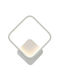 Lumină de Perete cu LED Integrat și Lumină Alb Natural 22.5x22.5x5.5cm