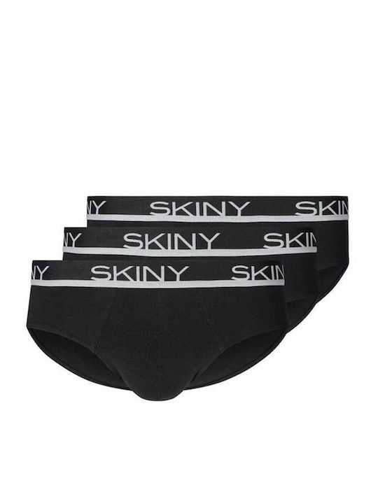 Herren Slips Black 3Packung