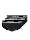 Herren Slips Black 3Packung