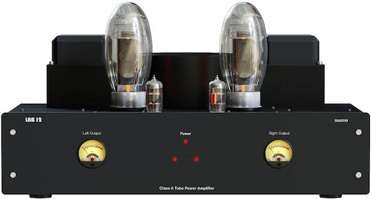 Lab12 Suono KT120 Λαμπάτος Τελικός Ενισχυτής Hi-Fi Stereo Μαύρος