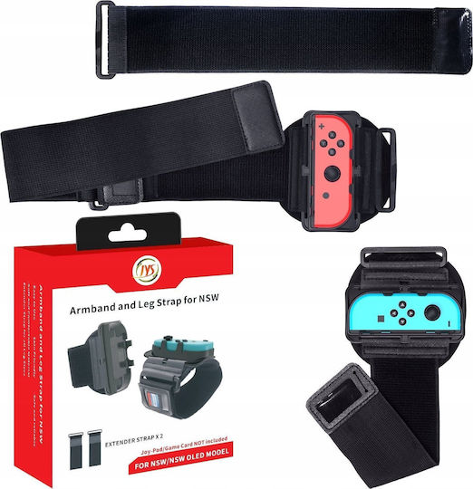 Jys Headband Headband Holder for Nintendo Switch Switch OLED + 2x Extension Straps Ns245