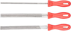 Top Tools 06A630 Σετ Λίμες με Λαβή 3τμχ