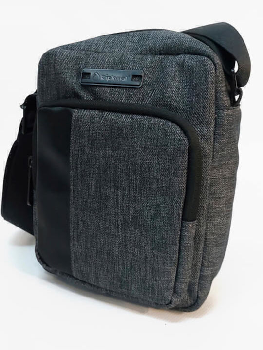 Geantă pentru bărbați De umăr / tip crossbody Neagră