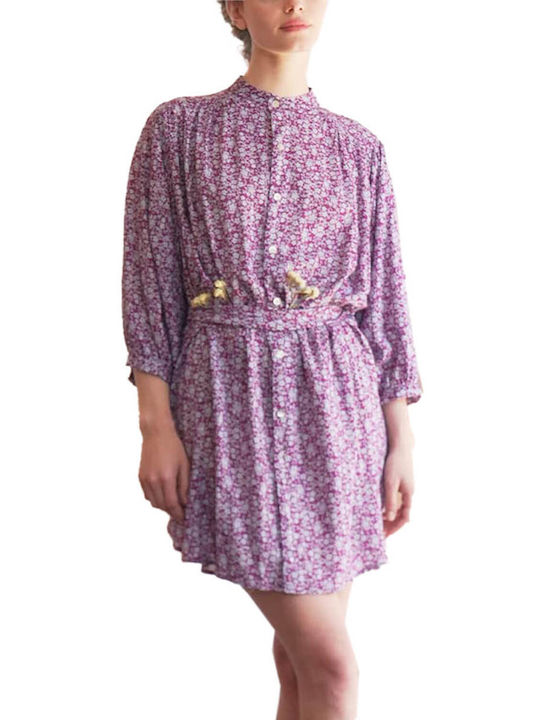 Madame Shou Shou Verdier Rochie Purple