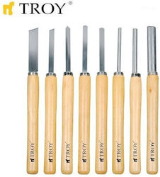 Troy Meißel 25.4mm Set 8 Stück T 25008