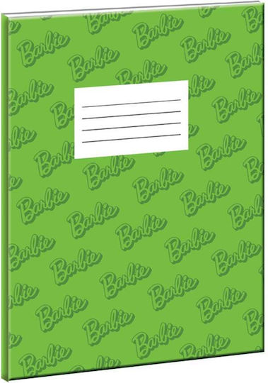 Gim Barbie Notebook Green 17x25cm 349-66400