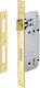 AGB Recessed Lock Mesoportas with Center 40mm Gold