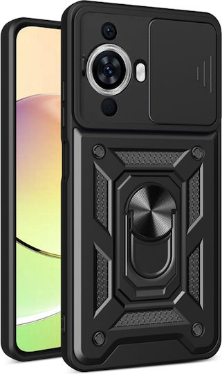 Techsuit Camshield Back Cover Πλαστικό / Σιλικόνης Μαύρο (Huawei Nova 12s)