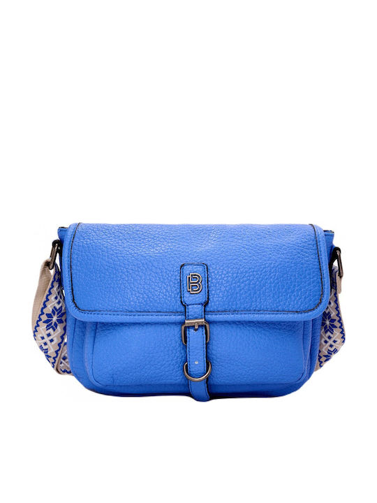 Bag to Bag Γυναικεία Τσάντα Χιαστί Μπλε