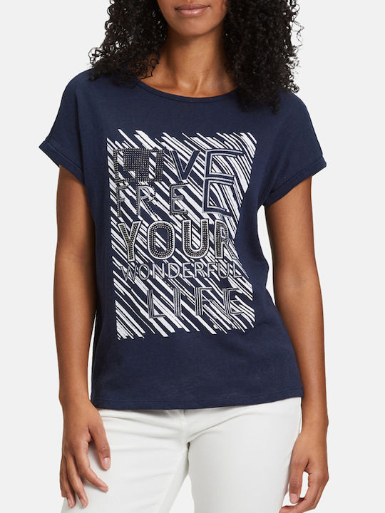 Betty Barclay Damen T-shirt DarkBlue