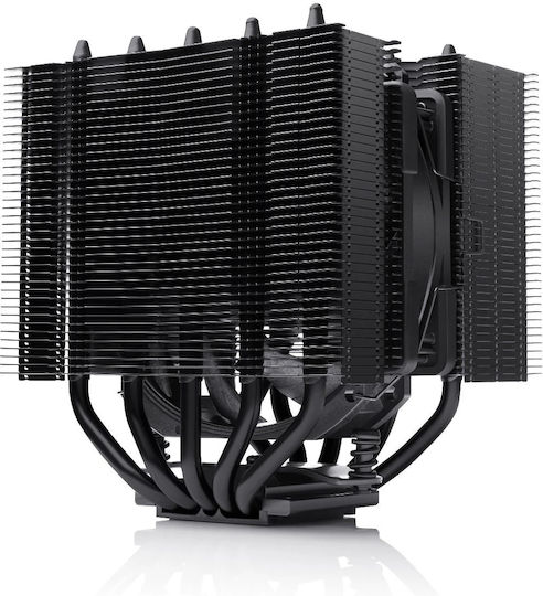 Noctua NH-D12L Chromax.Black Ψύκτρα Επεξεργαστή για Socket AM4/AM5/1200/115x/1700