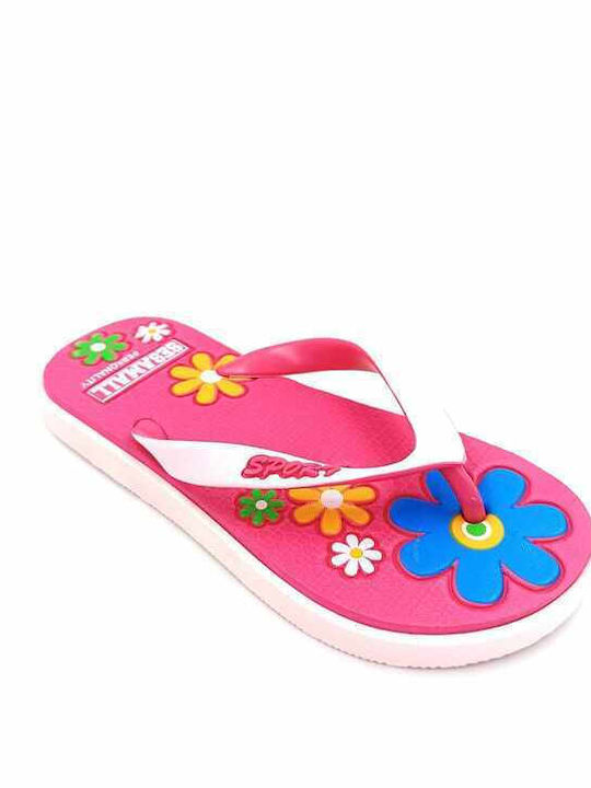 Fengi Kinder Flip Flops Fuchsie