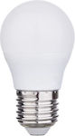 Eurolamp LED Lampen für Fassung E27 und Form G45 Kühles Weiß 806lm 1Stück