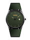 Skmei Herrenuhr 25mm Batterie mit Kautschukarmband Green