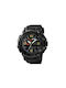 Skmei 1520 Analog/Digital Watch Battery with Rubber Strap Black