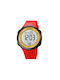 Skmei Digital Uhr Chronograph Batterie mit Kautschukarmband Red