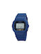 Skmei Digital Watch Battery with Rubber Strap Blue