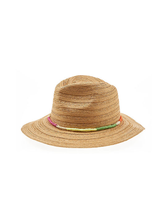 Verde Wicker Women's Hat Beige