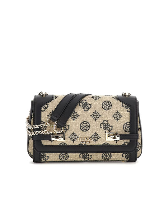 Guess 4g Peony Geantă de damă Crossbody Neagră