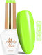 Molly Lac Хибриден Лак за Нокти Neon Kiwi 8гр 1бр