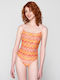 Luna One-Piece Swimsuit Coral