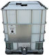Bakoplast Vertical Cylindrical Plastic Storage Tank 1000lt for Water / Petroleum / Oil Black