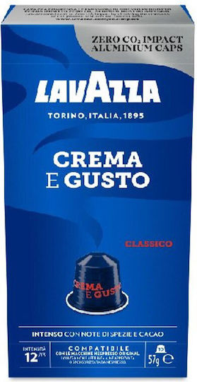 Lavazza Capsule Espresso Crema Compatibile cu Mașina Nespresso 10capace