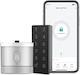 Moes Смарт ключалка Wifi Bluetooth Банково ниво Aes128 битово Tls криптиране Клавиатурна ключалка Отключване с ПИН ключ Приложение Bdl-bg-r2-eu-sr-ms+bdl-bg-r2-kit