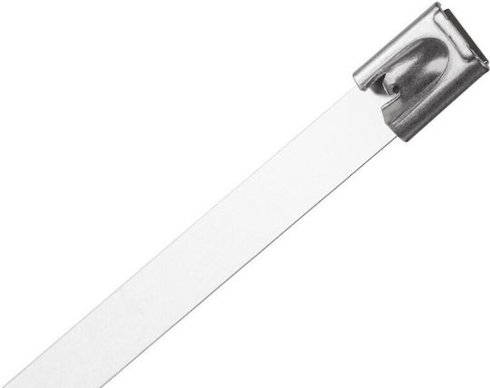 Δεματικά Καλωδίων Πλαστικά 450mmx7.9mm σε Ασημί χρώμα (20τμχ) (28930-150)