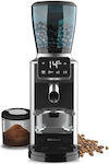 Cecotec SteelMill Touch Elektrischer Kaffeemühle 200W mit einer Kapazität von 300gr Schwarz