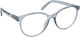 Eyelead Lesebrillen +1.50 in Grau Farbe E 256