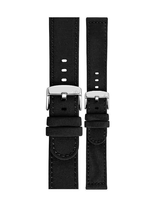 Morellato Leather Strap Black