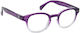 Eyelead Lesebrillen +1.50 in Lila Farbe E 241