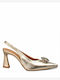 Paola Ferri Gold Heels