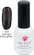 Halb-permanenter Nagellack Midnight Black Glitter 40504001 mit Glitter 15ml 1Stück