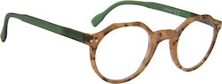 Oramont Lesebrille +2.25 in Grün Farbe 9058