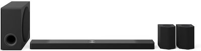 LG Soundbar 810W 5.1 mit Kabelloser Subwoofer und Fernbedienung Schwarz