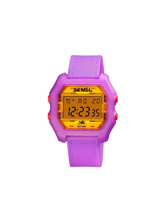 Skmei Digital Watch Battery with Rubber Strap P...